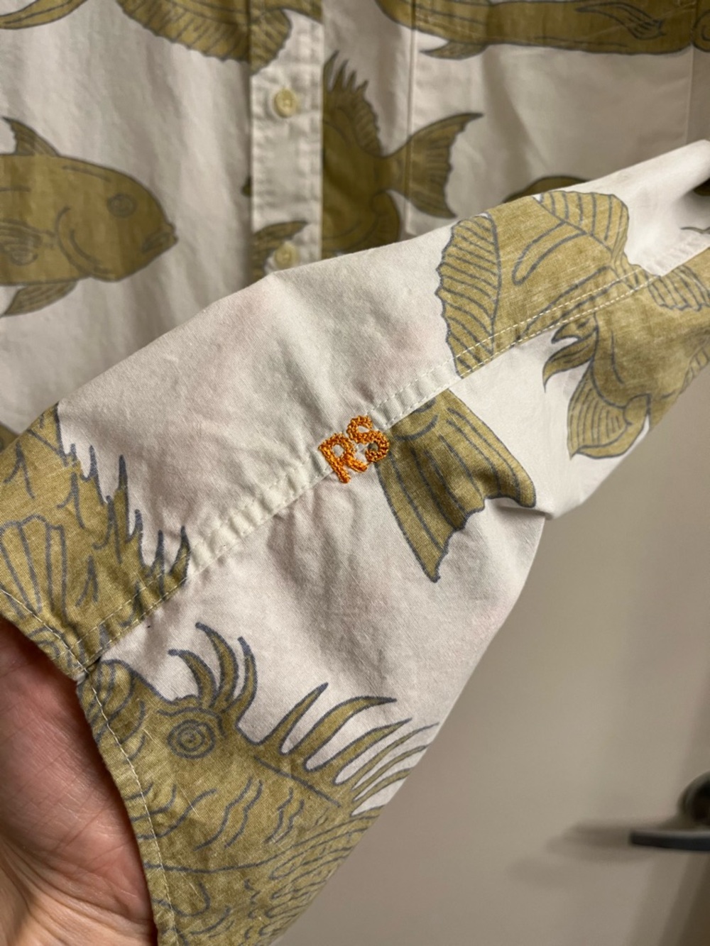 Reyn Spooner Dietrich Varez Fish Hawaiian Button Down - Picture 6 of 12
